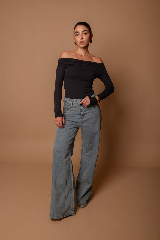 Blusa Manga Longa Meg