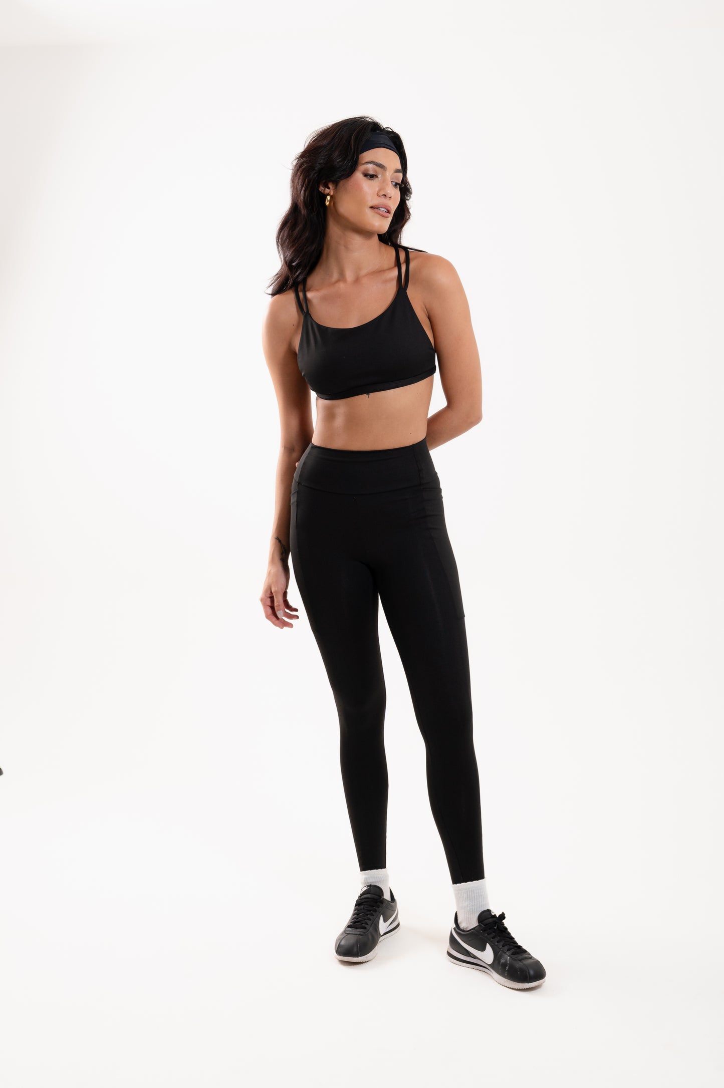 Calça Legging Compress Com Bolso