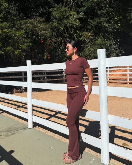 Blusa BabyLook Poliamida