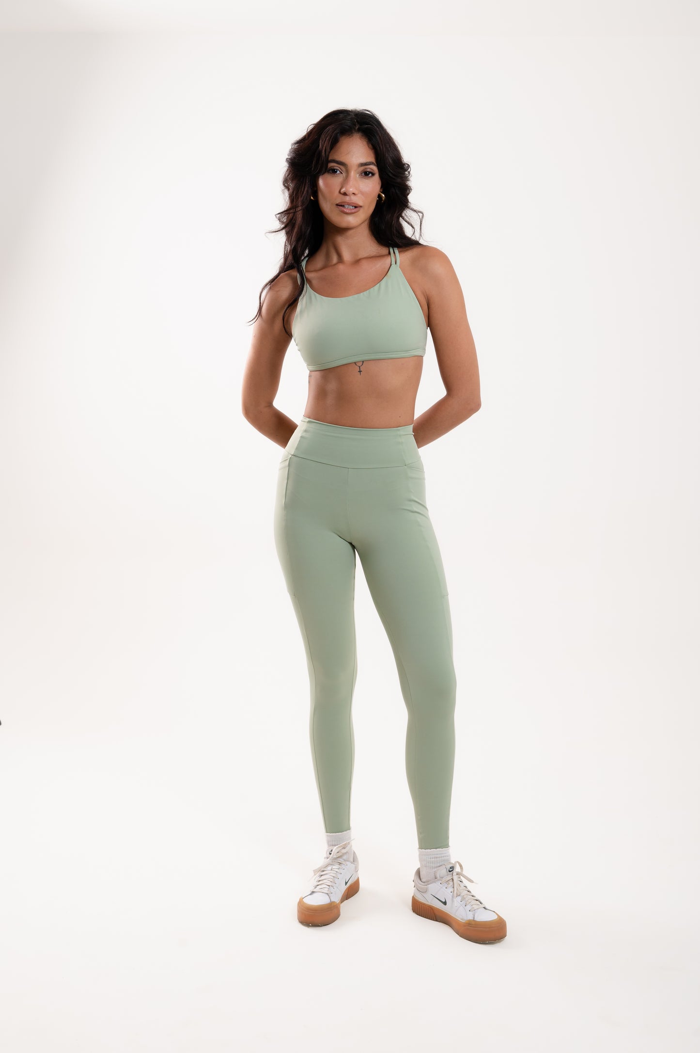 Calça Legging Compress Com Bolso