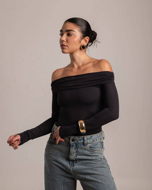 Blusa Manga Longa Meg